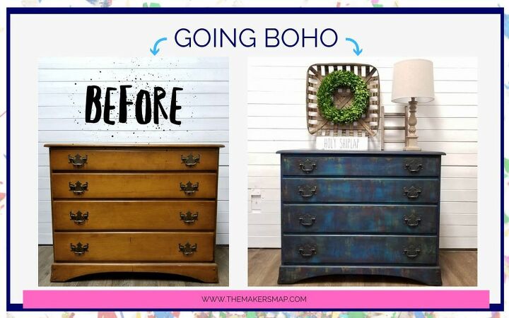 How to get a boho paint finish