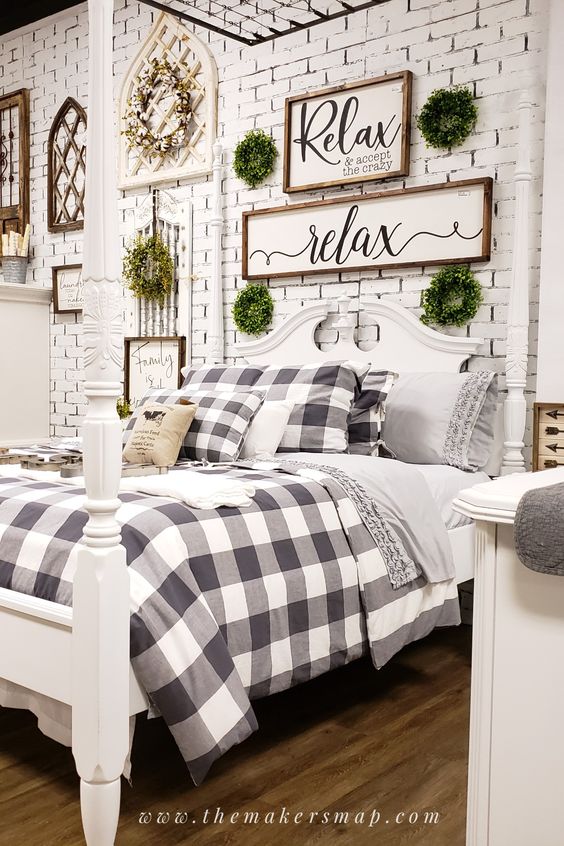 Farmhouse Buffalo Check Bedding 