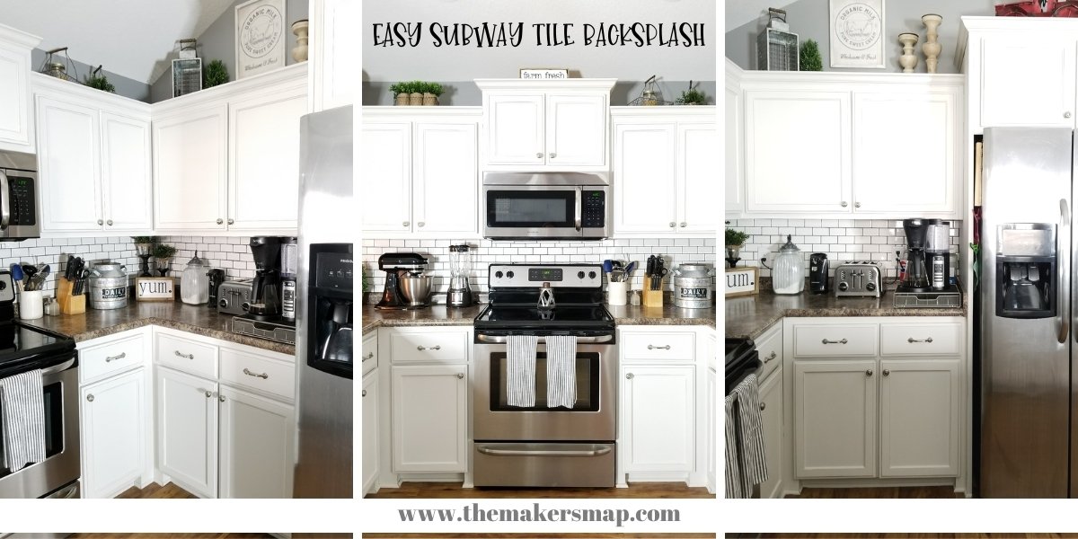 DIY Project: Mini Subway Tile Backsplash