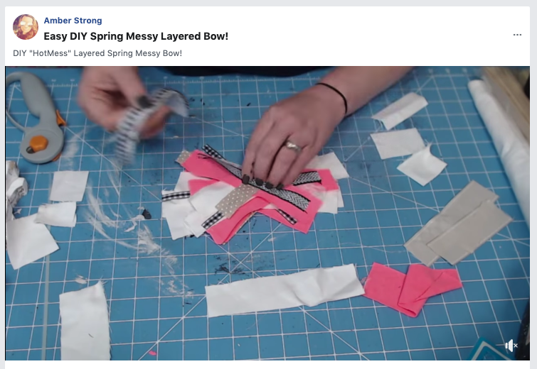 HOW TO VIDEO EASY DIY LAYERED MESSY BOW TUTORIAL