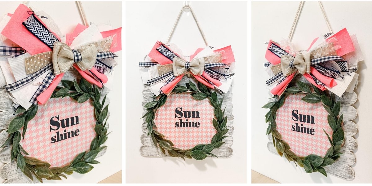 Fun and Easy DIY Spring Door Hanger