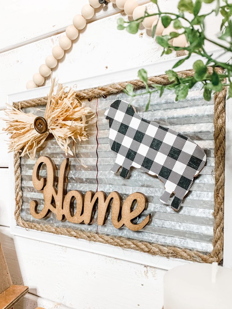 Dollar Tree Magnetic Farmhouse Decor DIY
