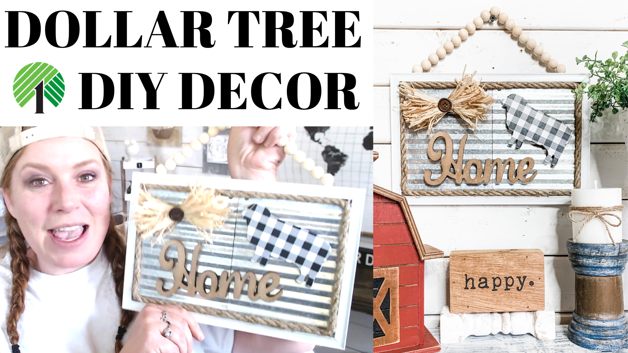 Dollar Tree Diy Farmhouse Washboard 