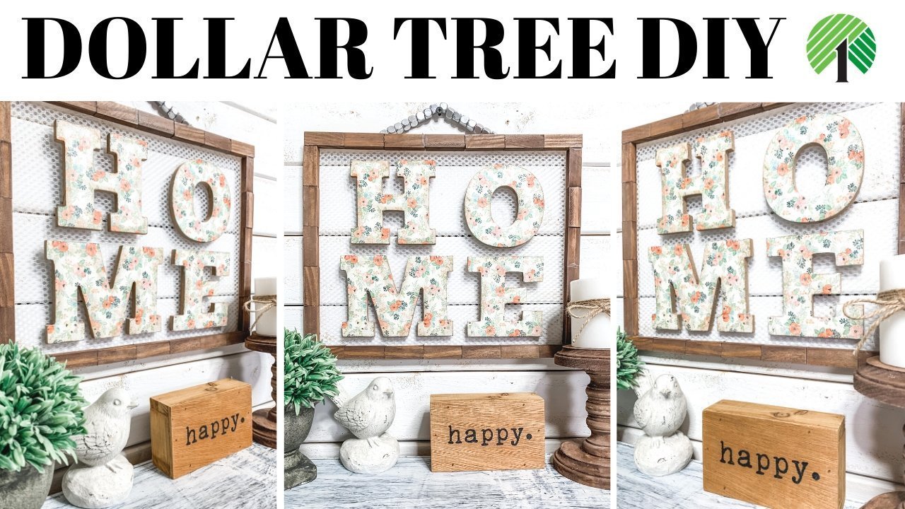 Dollar Tree DIY Home Decor