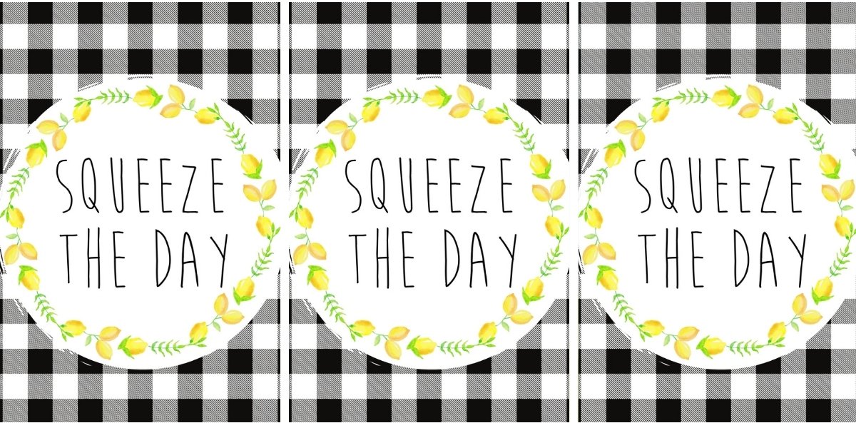 Free Farmhouse Lemon Printable