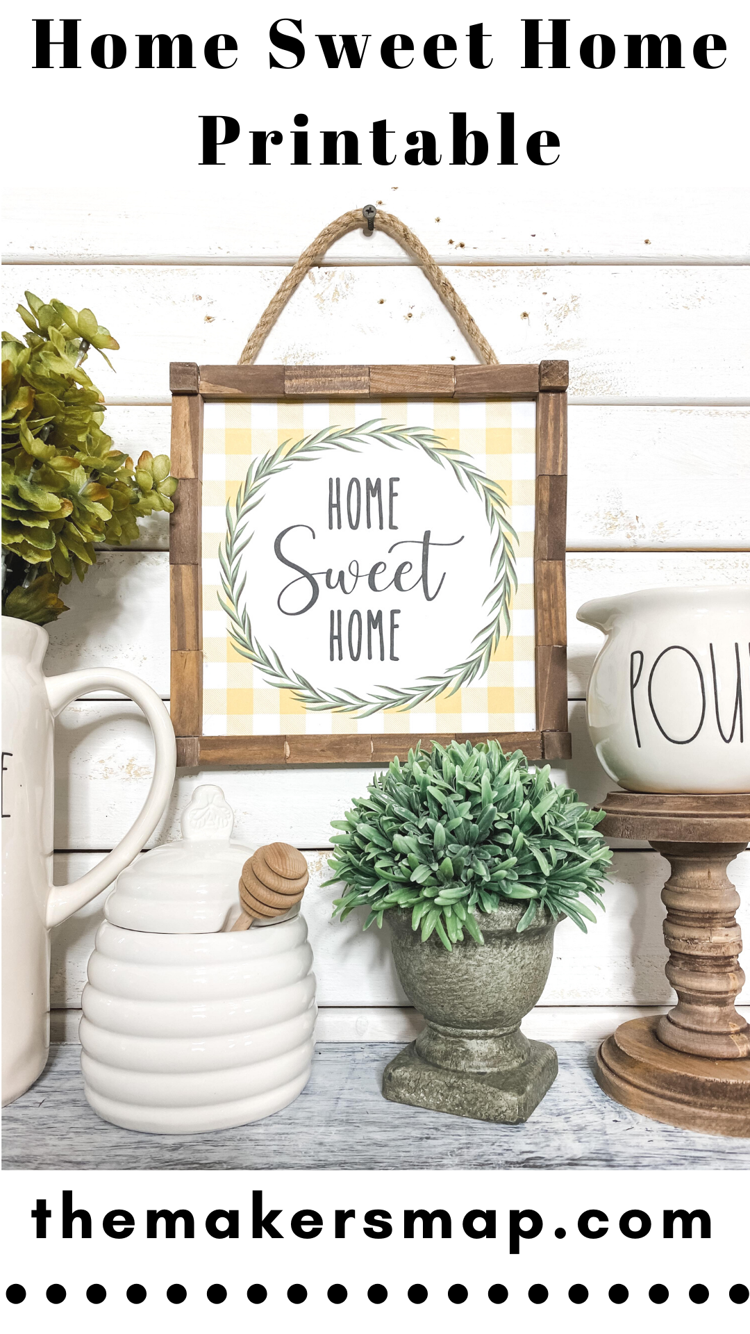 Get 2 Free Home Sweet Home Printables to create Beautiful DECOR