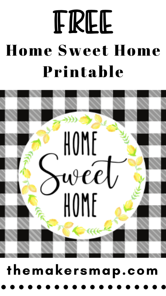 Free Home Sweet Home Printables