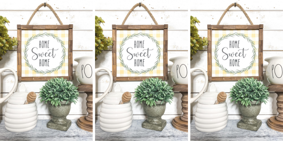 Get 2 Free Home Sweet Home Printables to create Beautiful DECOR