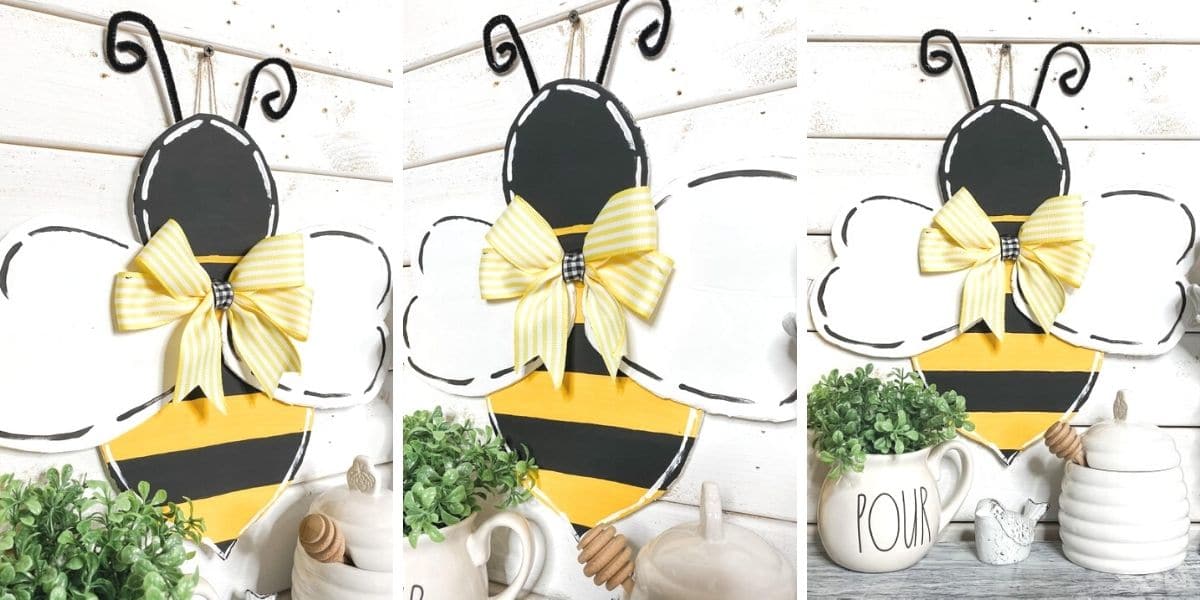 Bumble Bee Door Hanger Template