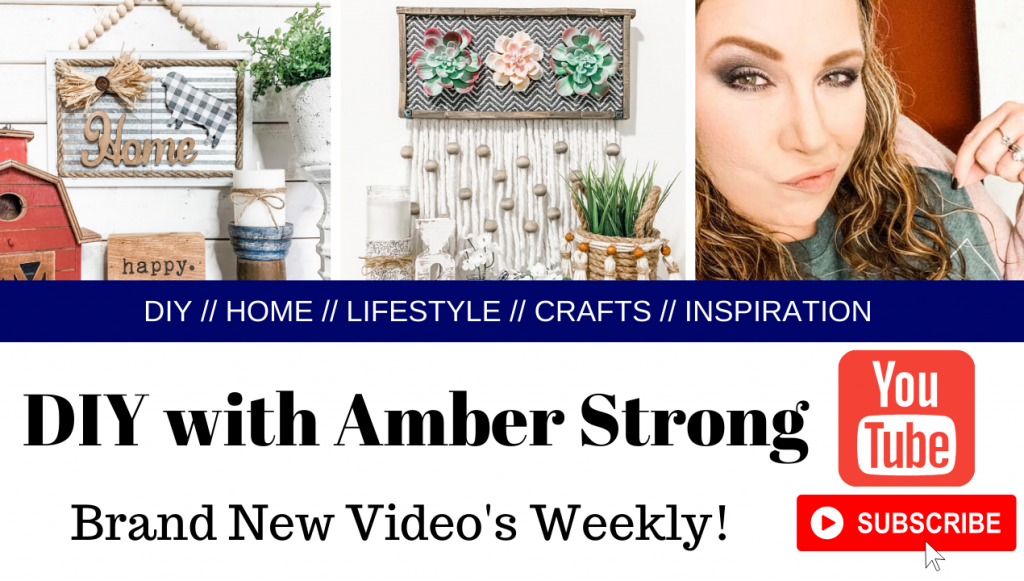 DIY With Amber Strong Youtube PROMO Banner