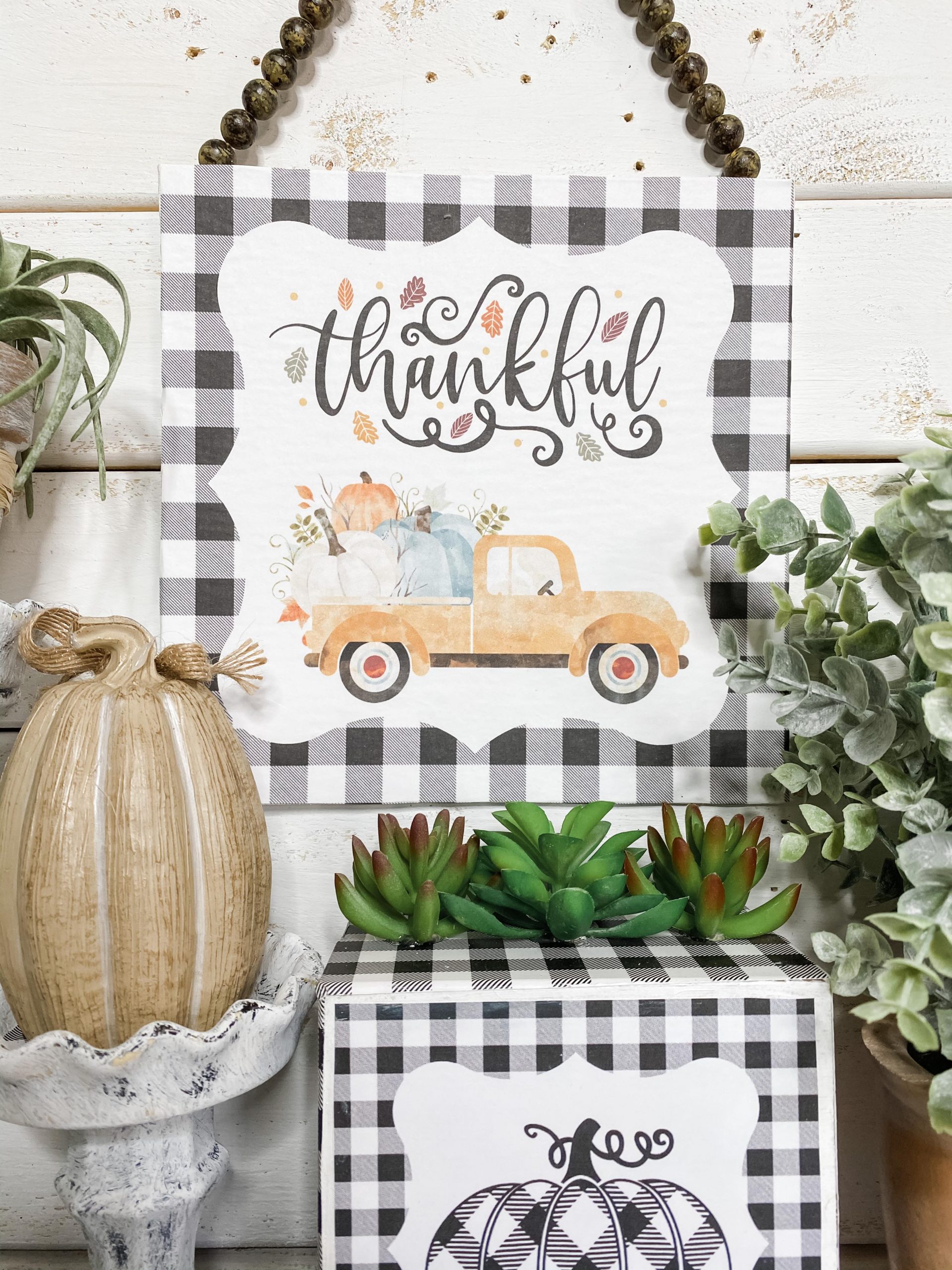 4 Fall Farmhouse DIY's