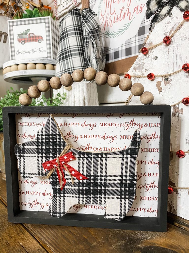 Dollar Tree DIY Farmhouse Christmas Sign