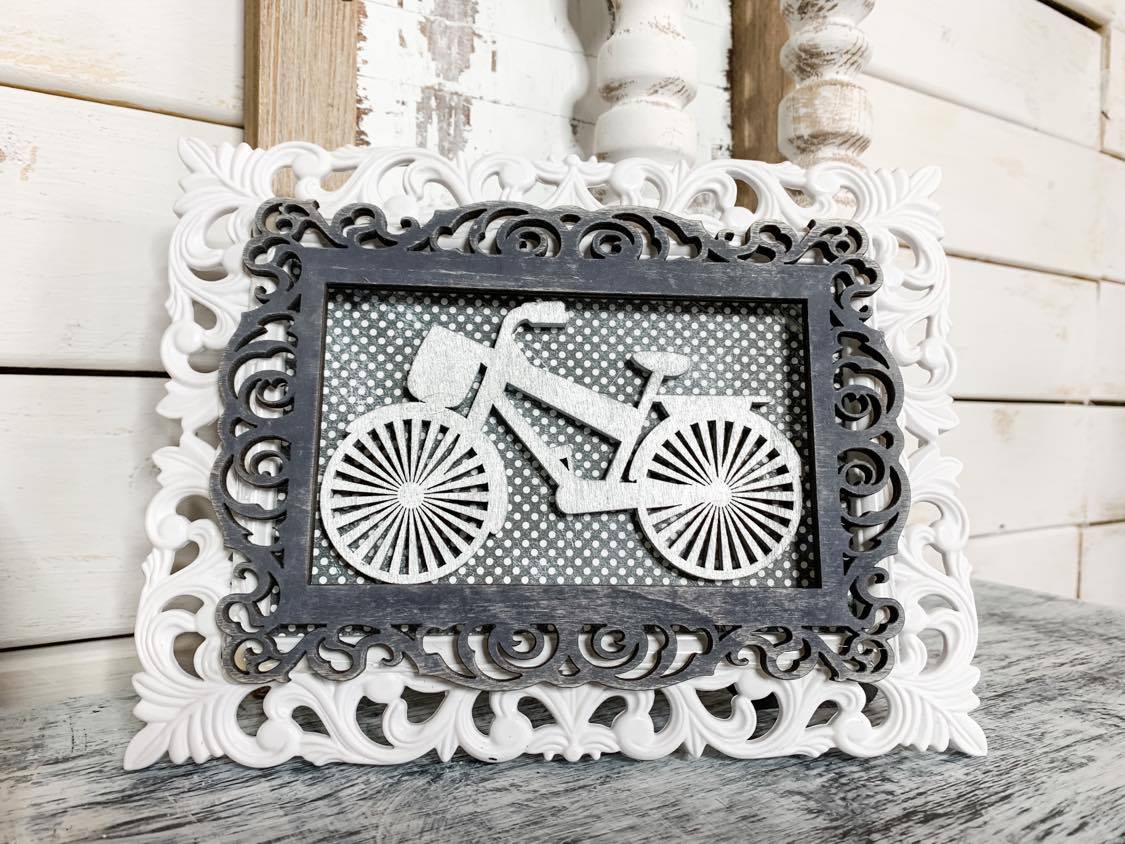 Dollar Tree Mirror Farmhouse Makeover