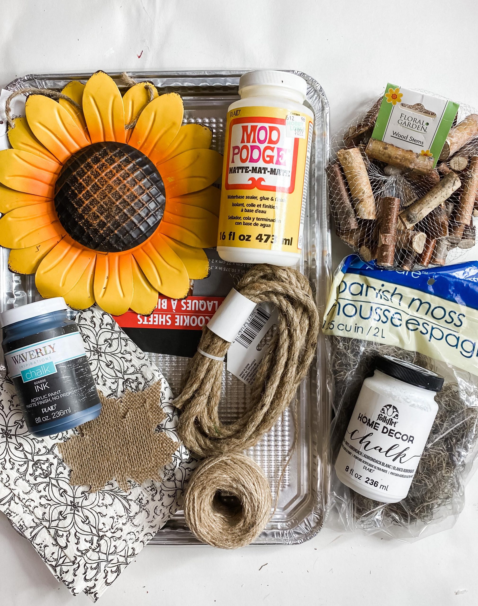 Dollar Tree Fall Cookie Sheet DIY Dollar Tree Fall Cookie Sheet DIY