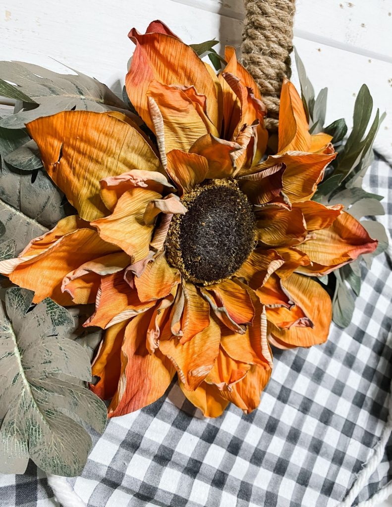 dollar tree fall splatter screen pumpkin sunflower