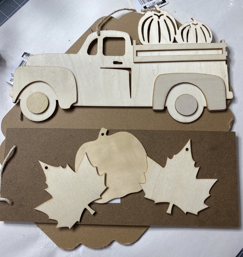 Dollar Tree Rustic Fall Supply img