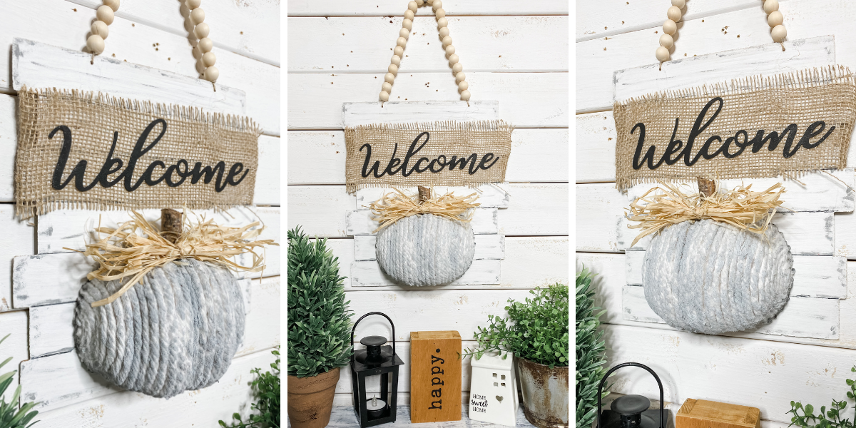 Dollar Tree Fall Foam Pumpkin DIY