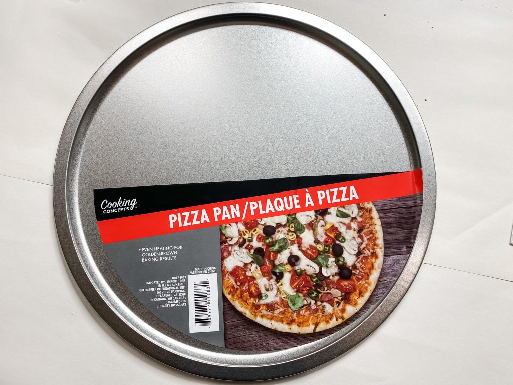 Dollar Tree Pizza Pan Craft - Christmas DIY