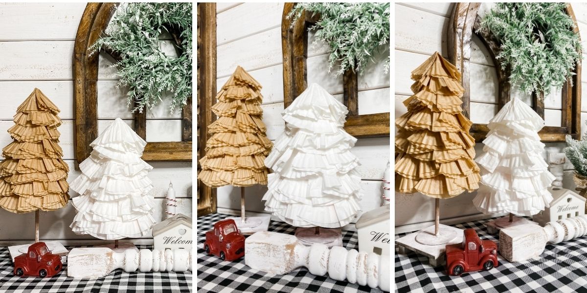 DIY Cupcake Liner Trees