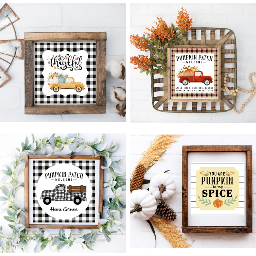 4 Fall Farmhouse DIY's