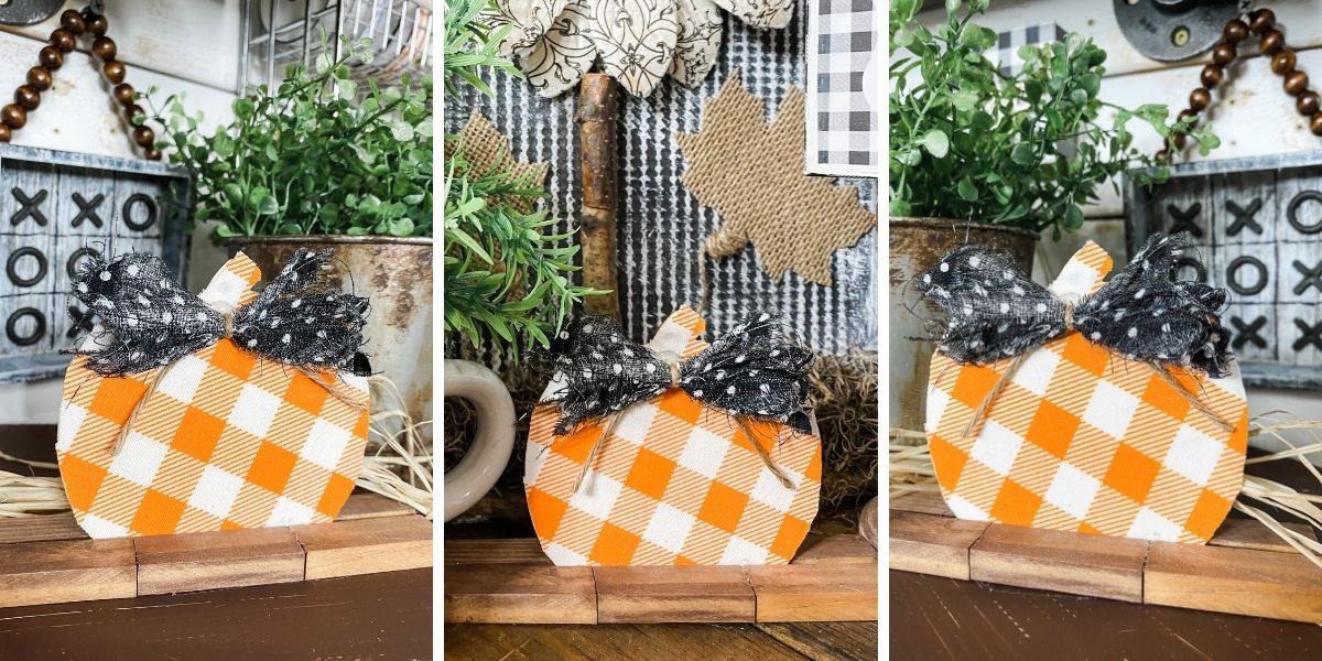 How to Make a Dollar Tree Mini Pumpkin DIY Fall Decor