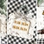 Dollar Tree Shabby Farmhouse Christmas Sign DIY