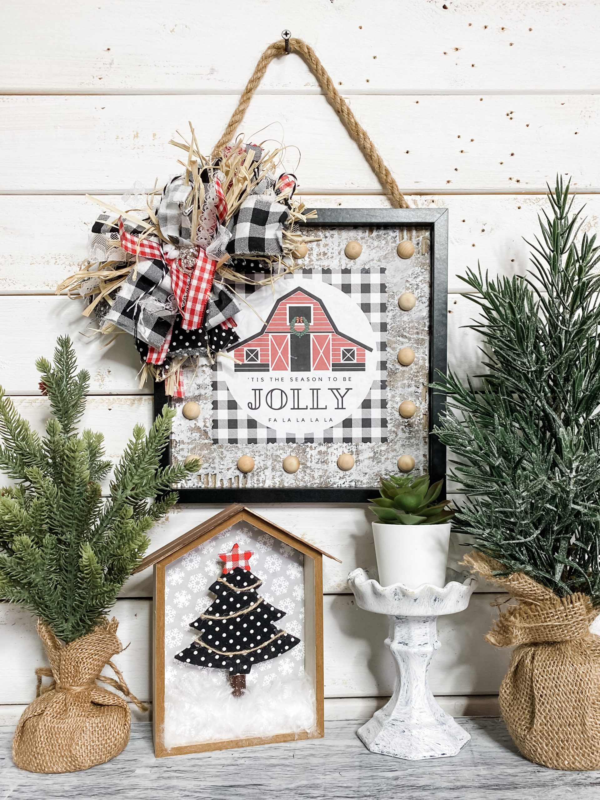 DIY Dollar Store Christmas Decor