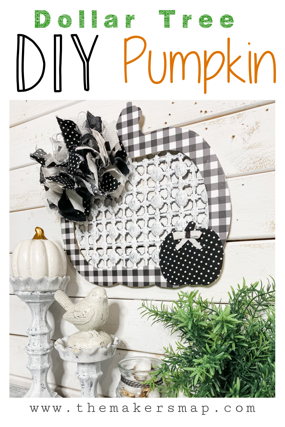 diy bath mat pumpkin