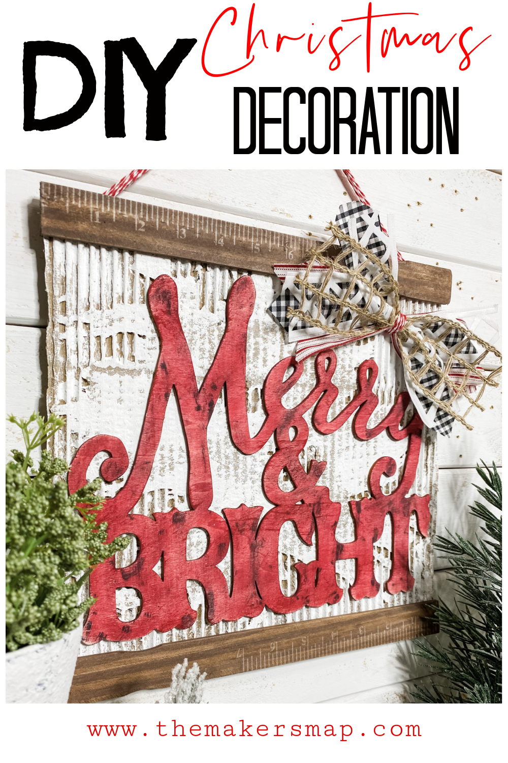 diy christmas decoration cardboard