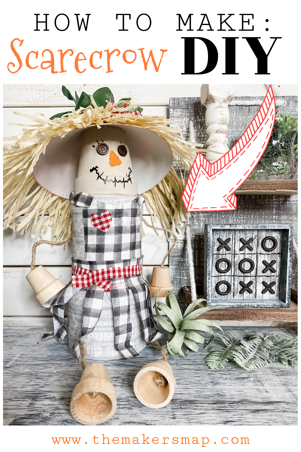 how to make scarecrow diy