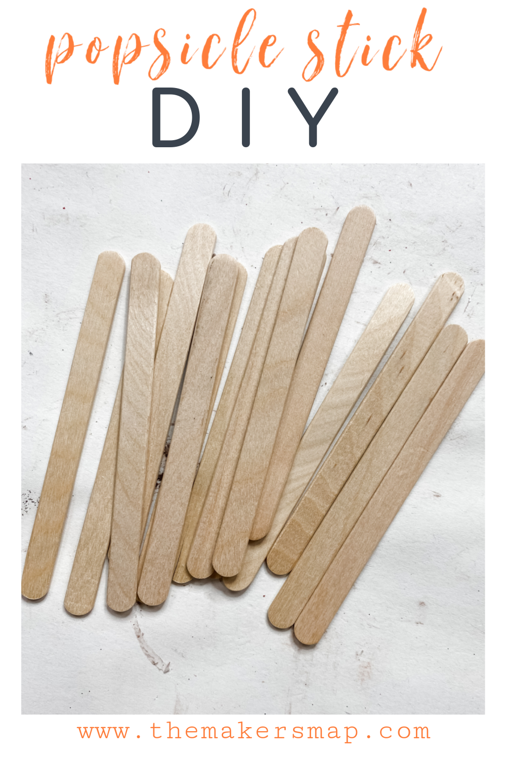 Make a Popsicle Stick Pumpkin Fall Decor DIY wit Dollar Tree items