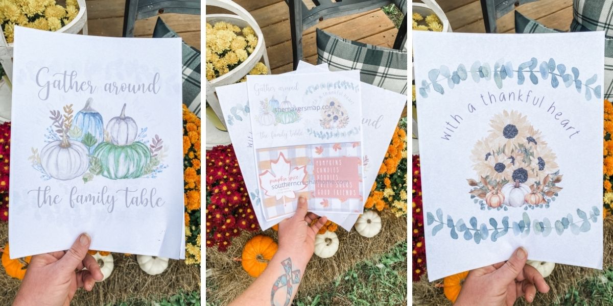 Friendsgiving Free Printables 2020 Thanksgiving Ideas