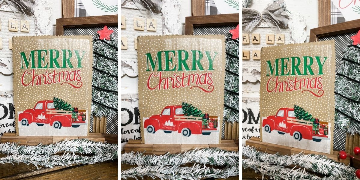 Easy Dollar Tree Christmas Loot Bag DIY Decor