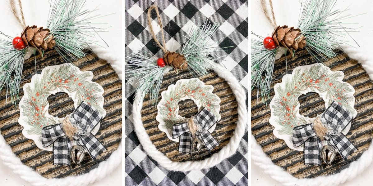 How to Make a Christmas Ornament DIY with Cardboard