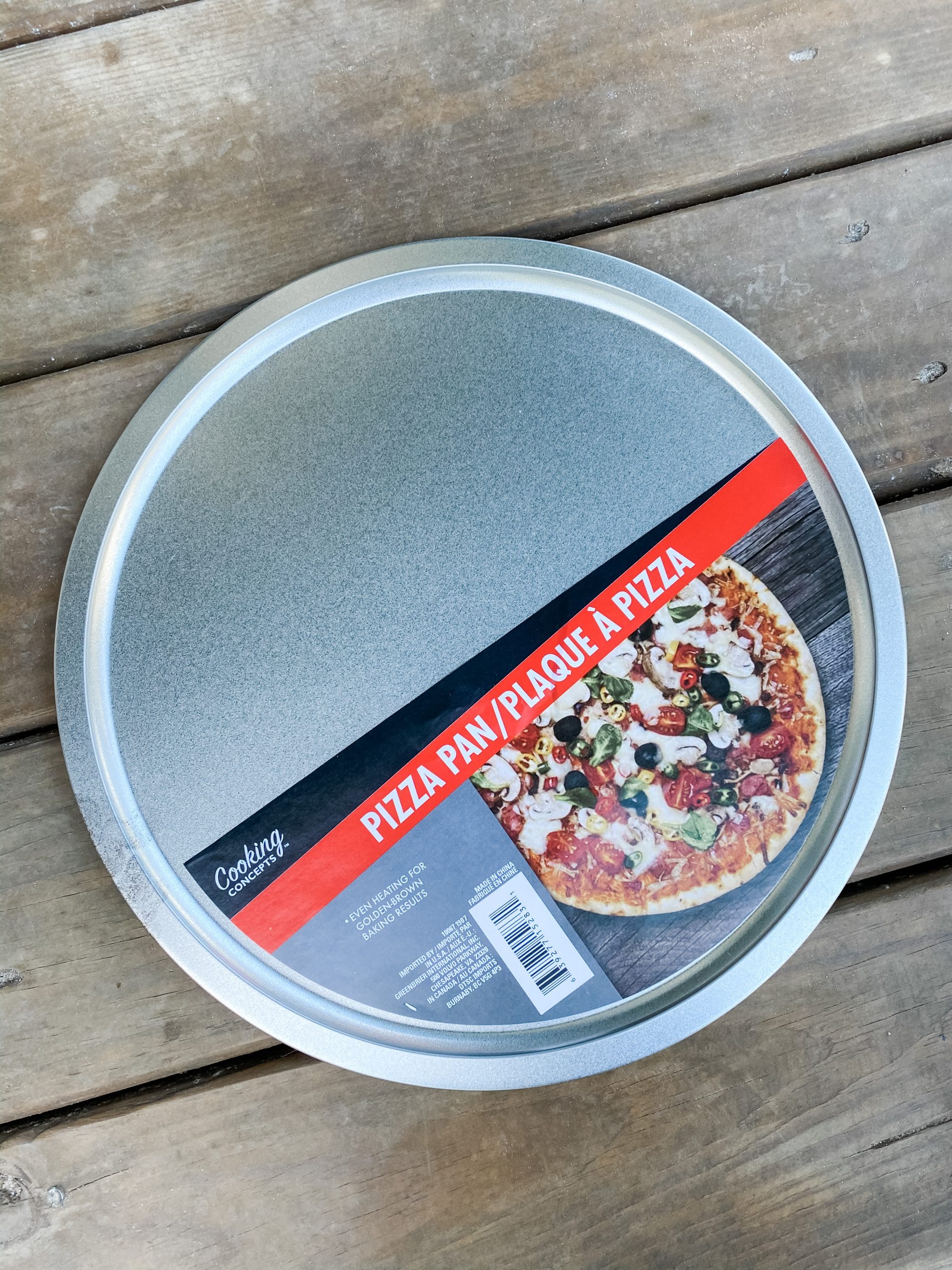 Cooking Concepts Tin Pizza Pans, 12 in.