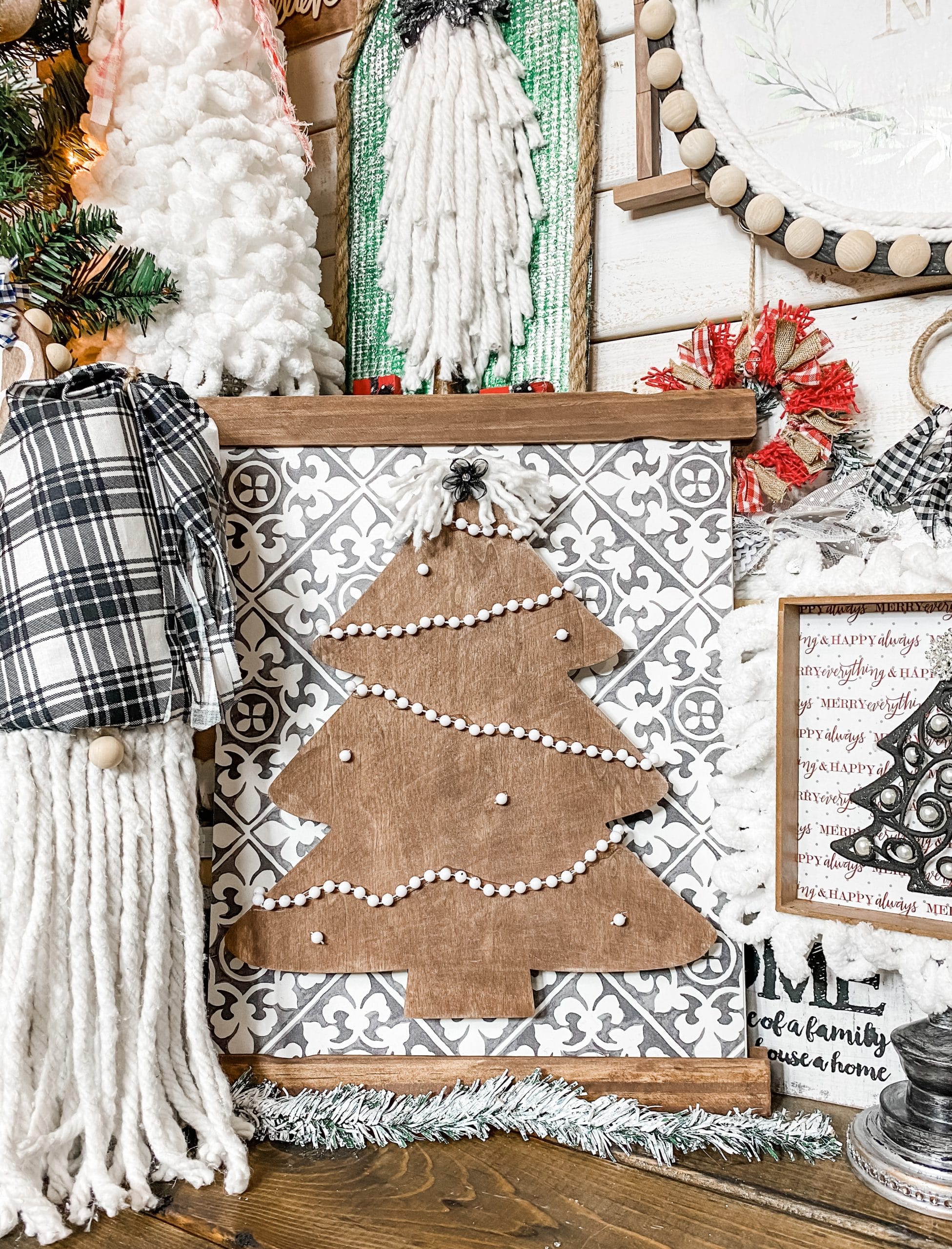 Hobby Lobby Placemat Christmas Decor DIY