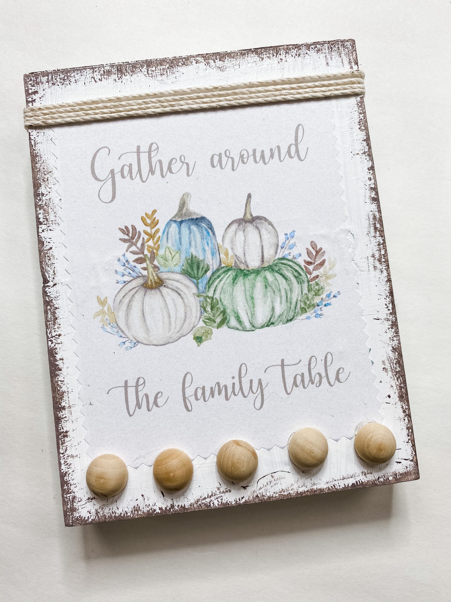 Thanksgiving Table Decor Free Fall Printable