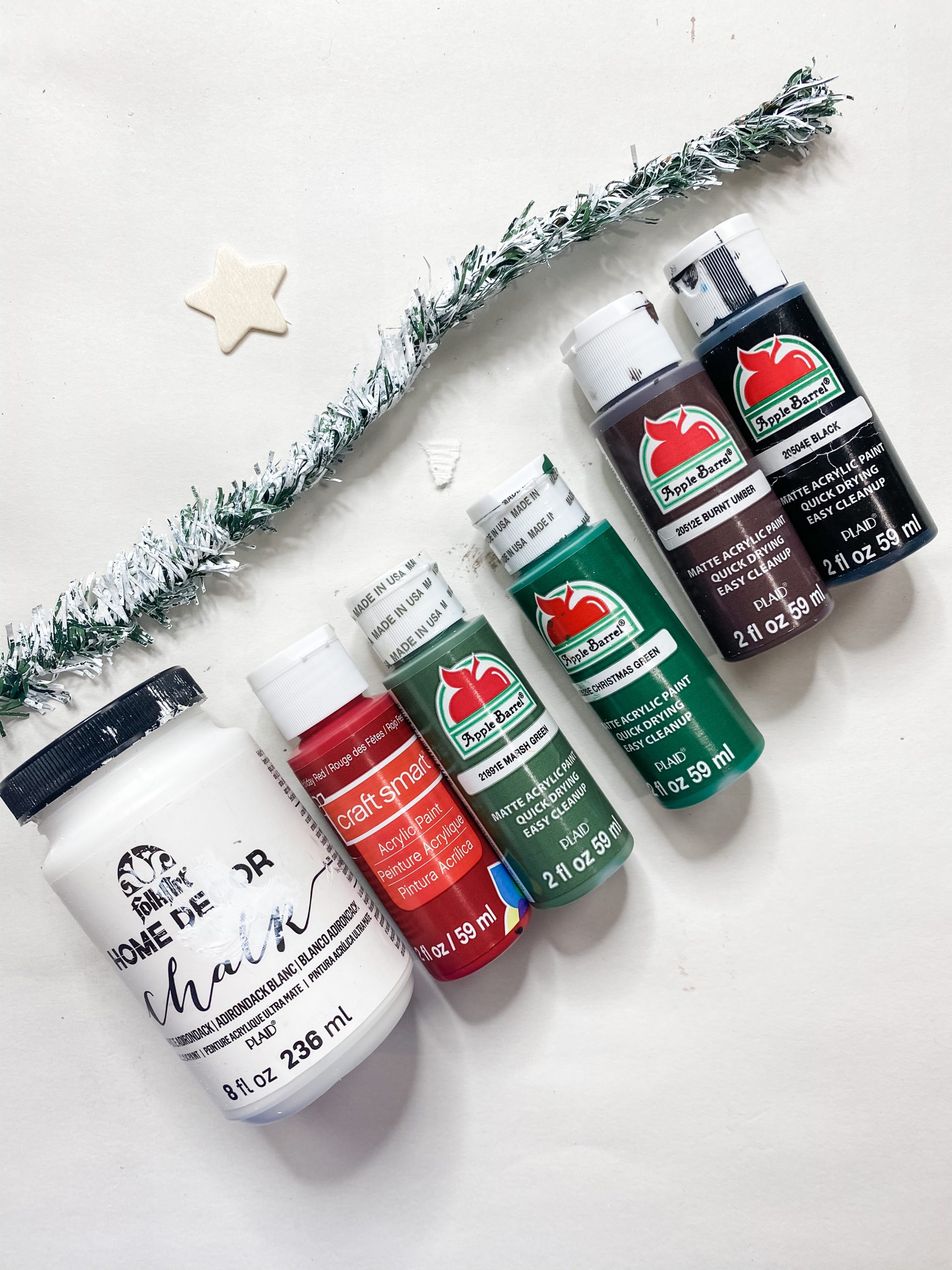 $5 Dollar Tree Farmhouse Christmas DIY