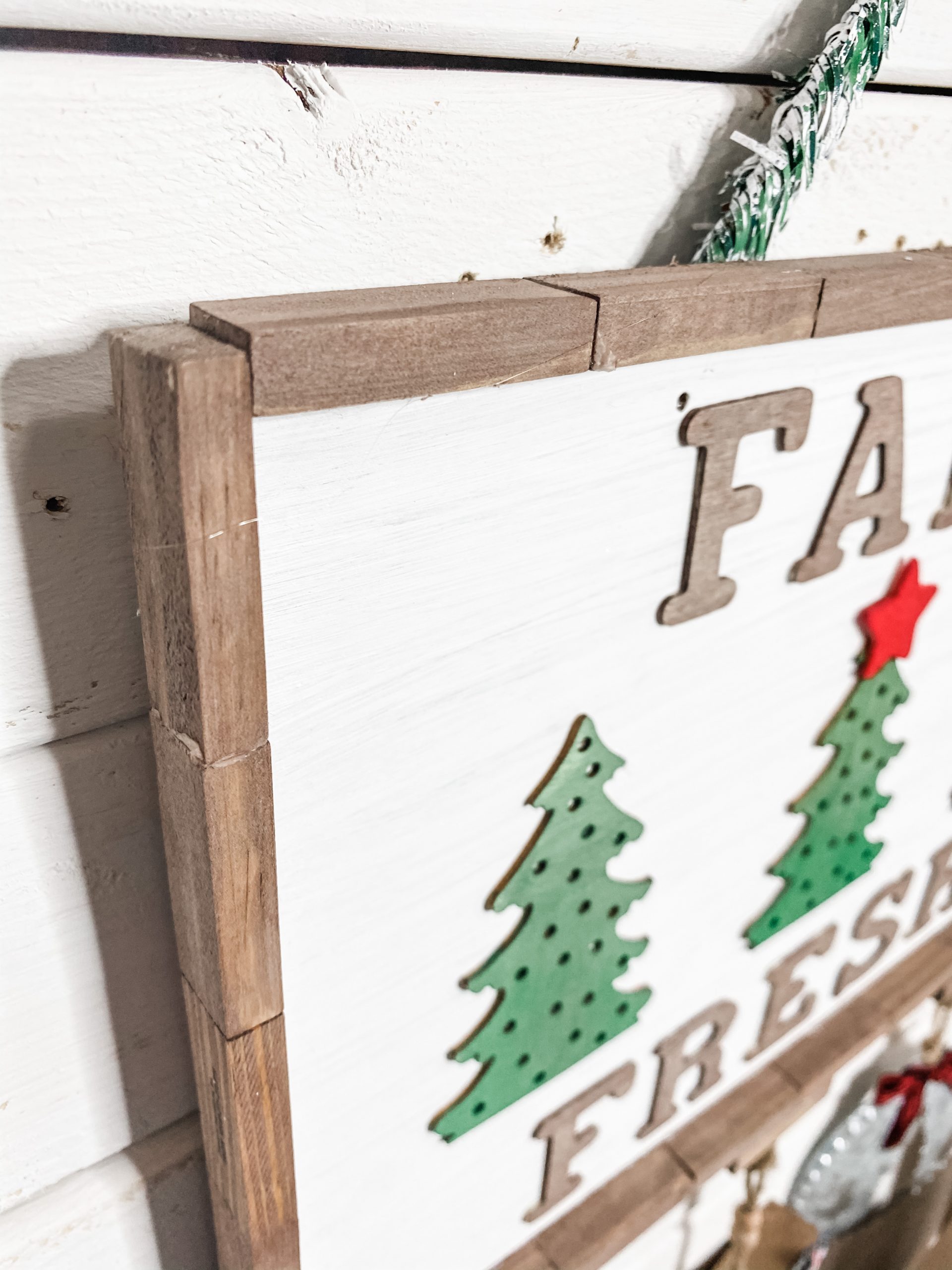 $5 Dollar Tree Farmhouse Christmas DIY
