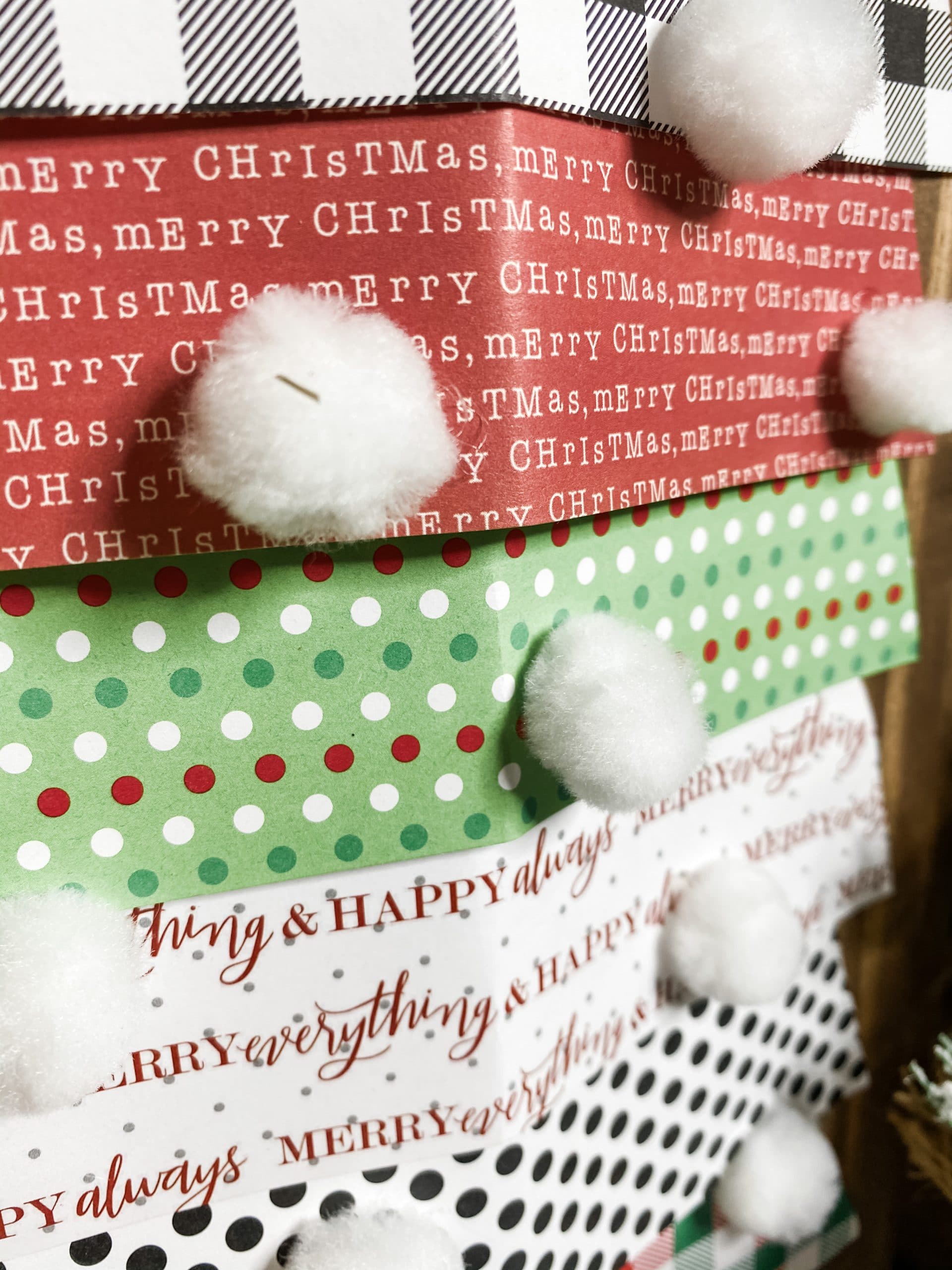 DIY Christmas Light Wrapping Paper - Boxwood Ave.