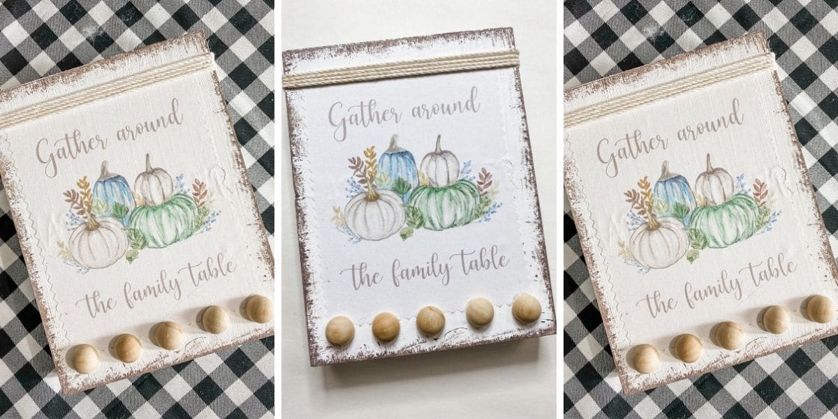 Thanksgiving Table Decor Free Fall Printable