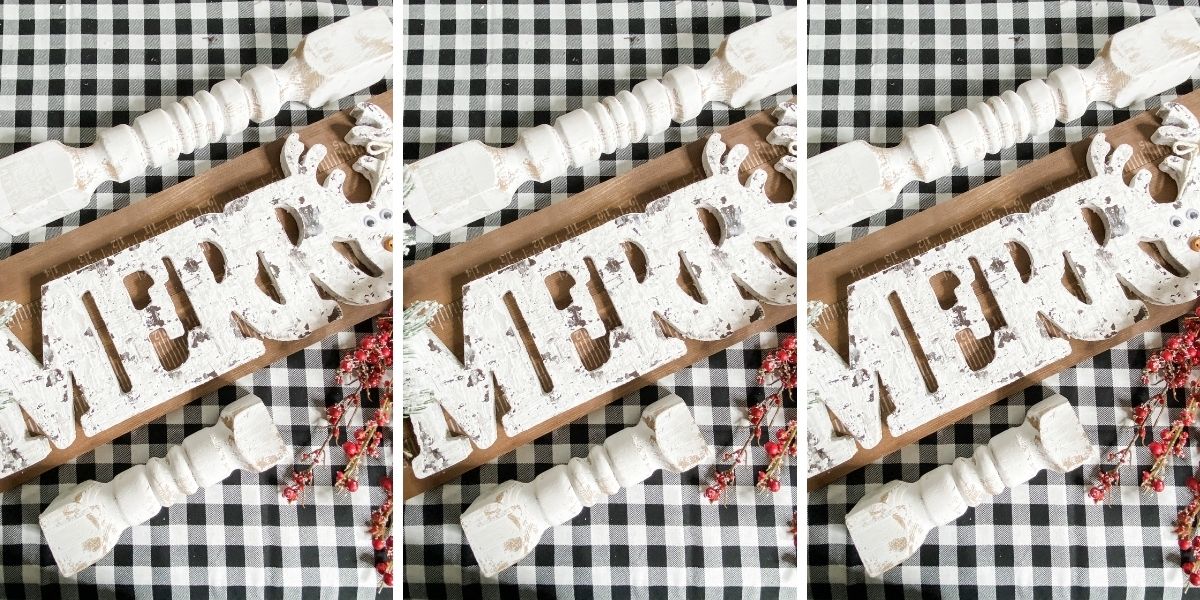 How to Make a Merry Christmas Sign DIY Farmhouse Decor