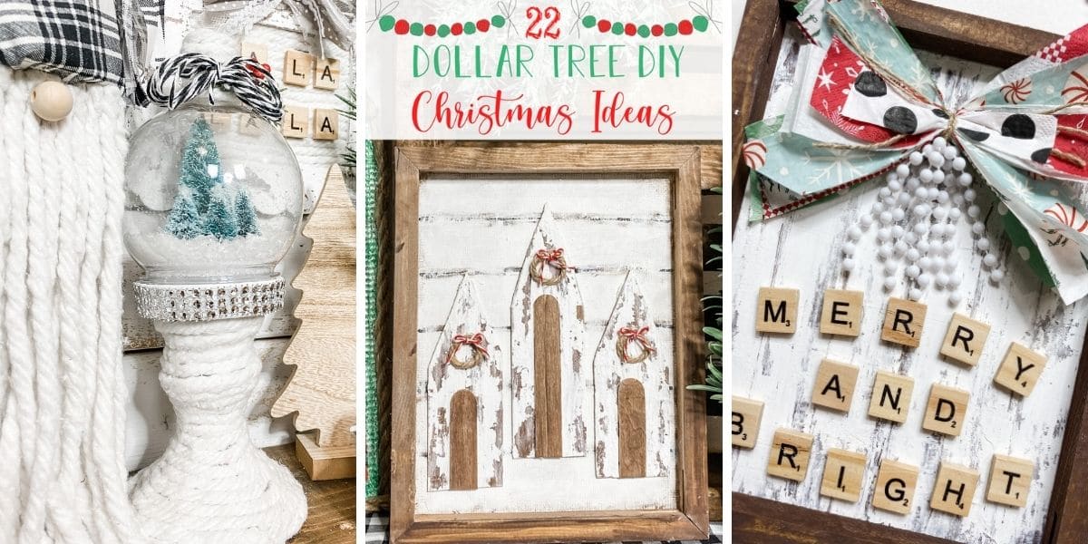 22 Dollar Tree Christmas DIY Ideas