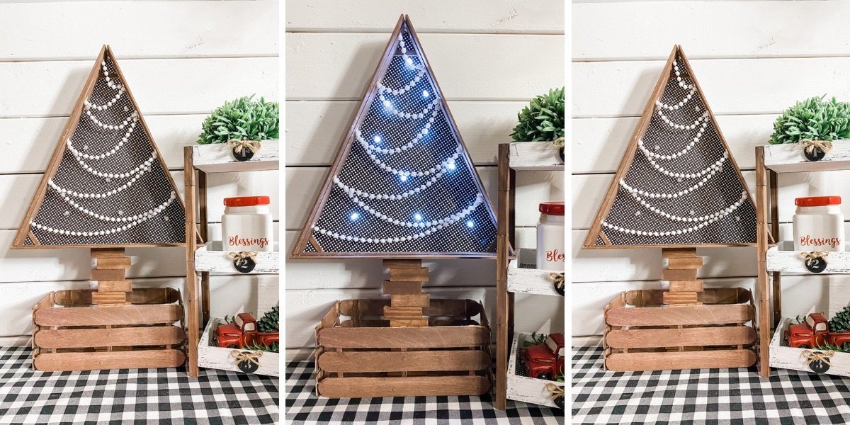 Dollar Tree Ruler Christmas Decor DIY