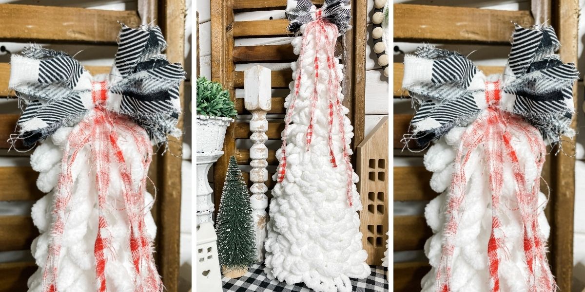 DIY Hobby Lobby Loop-It Yarn Christmas Tree