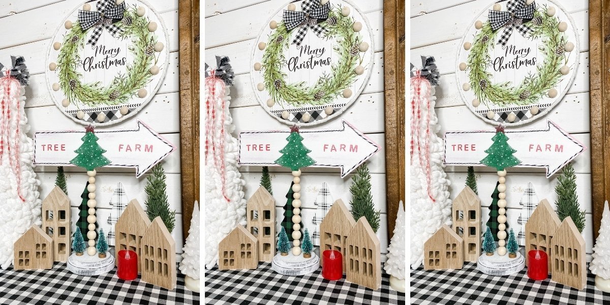 Dollar Tree DIY Christmas Tree Farm Sign