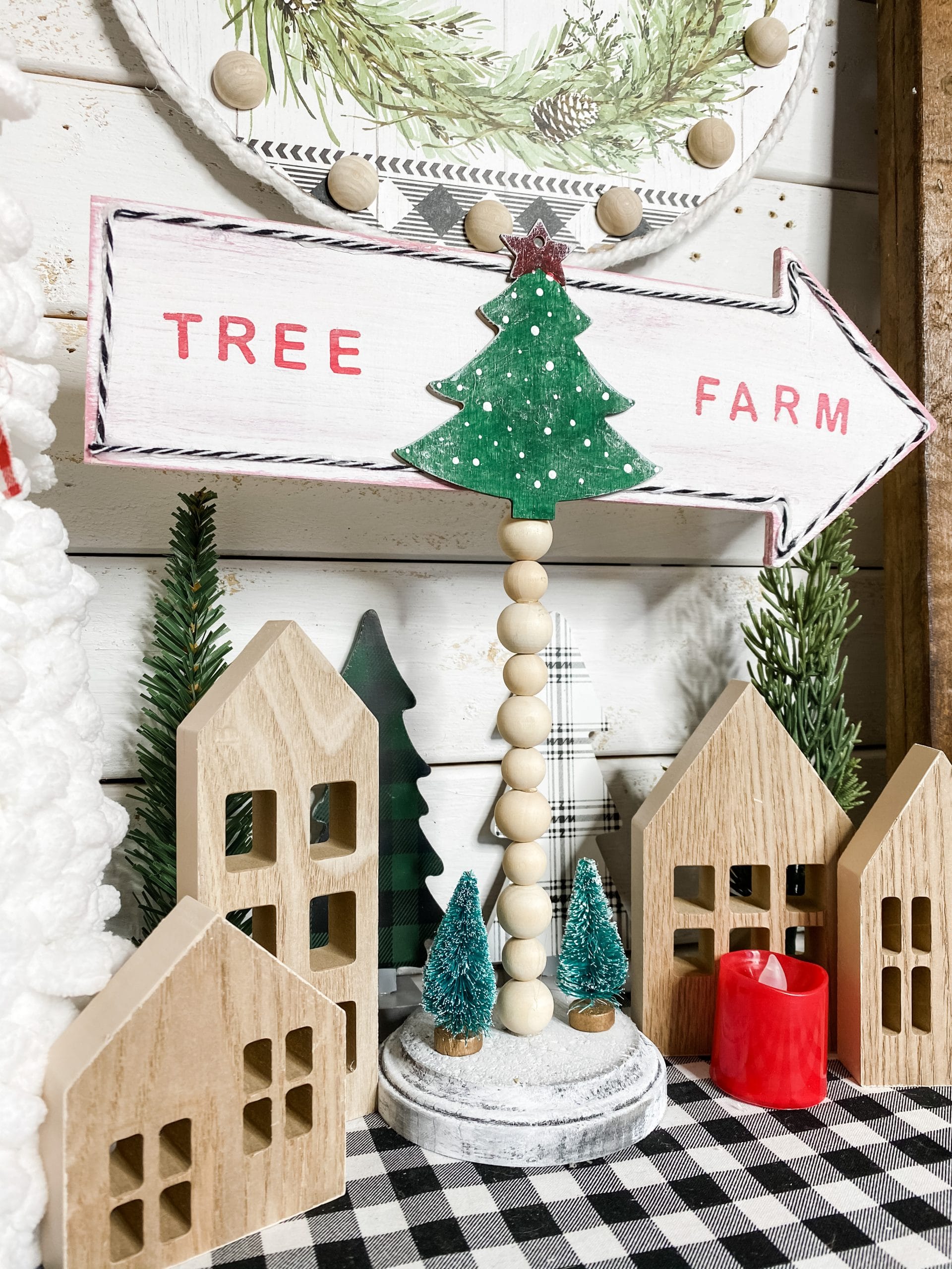 Dollar Tree DIY Christmas Tree Farm Sign