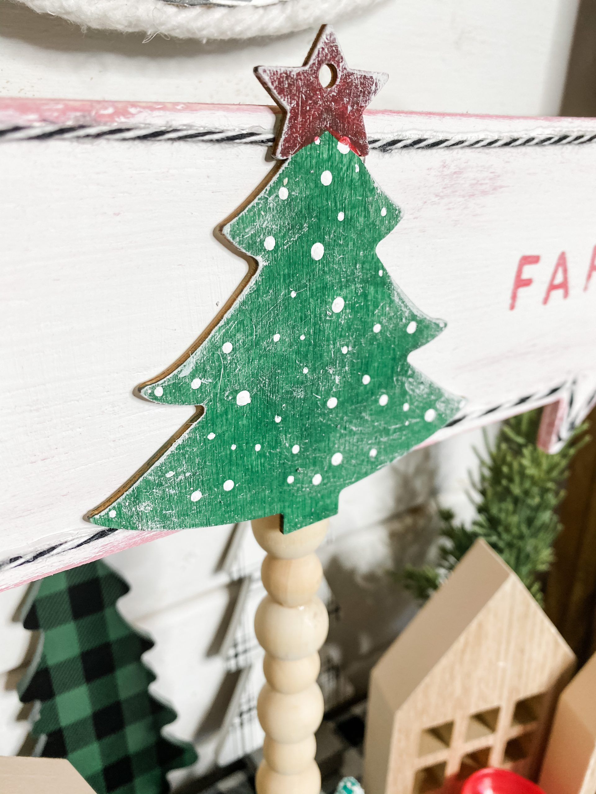 Dollar Tree DIY Christmas Tree Farm Sign