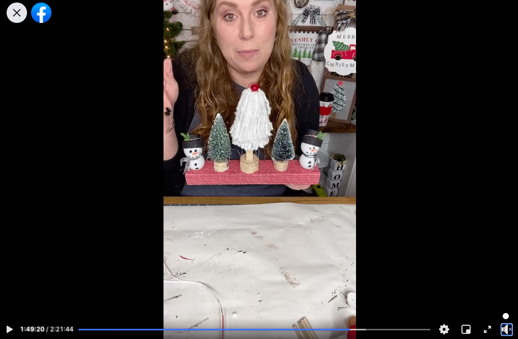 DIY Dollar Tree Gnome and Snowman Centerpiece