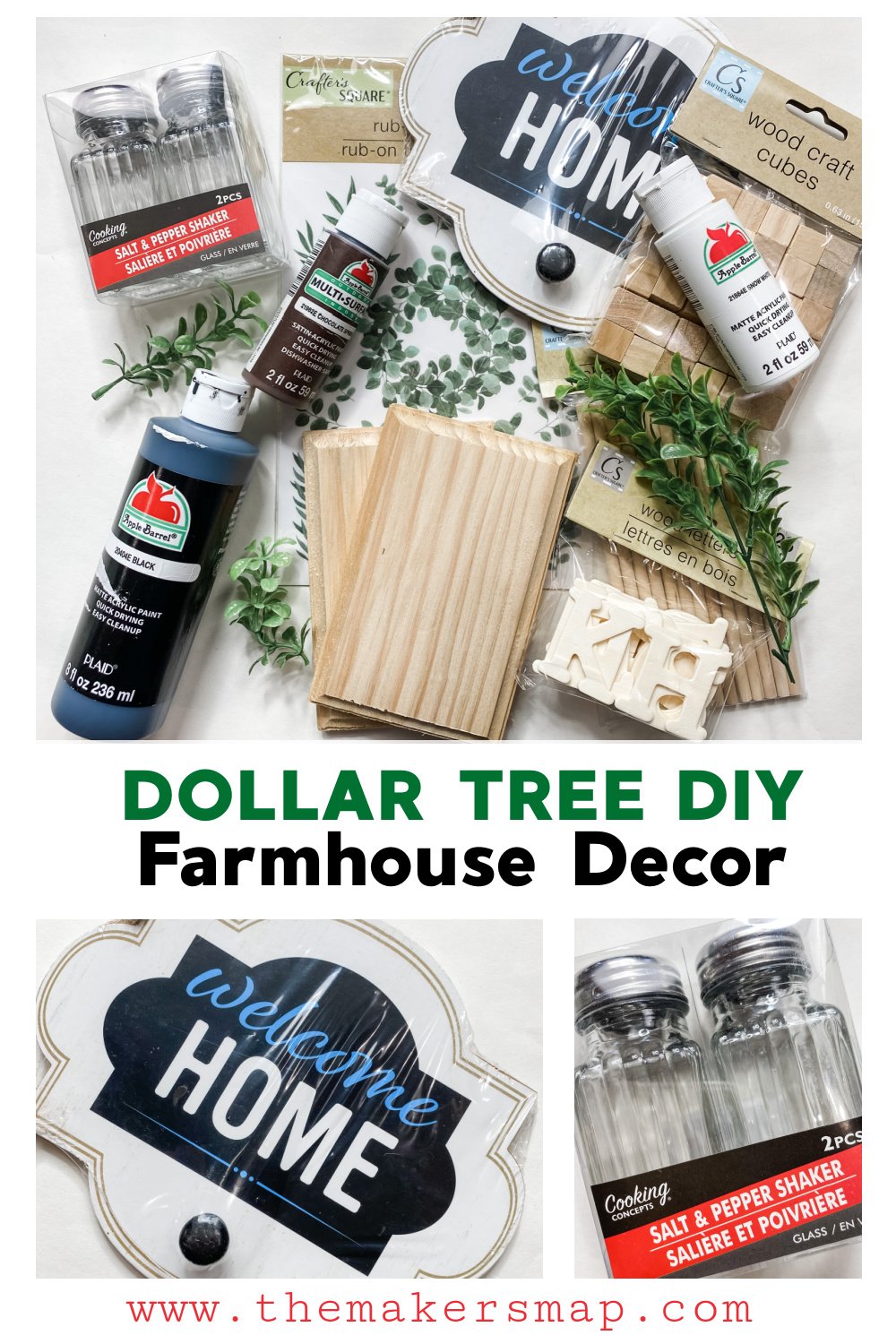 Farmhouse Style - Everyday DIY Decor Dollar Tree Style